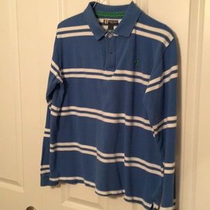 EUC, Long Sleeve Size L Duck Head Polo style Shirt